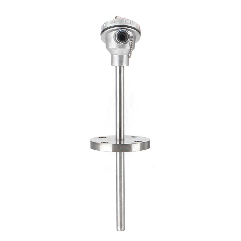 Thermoelement mit beweglichem Flansch