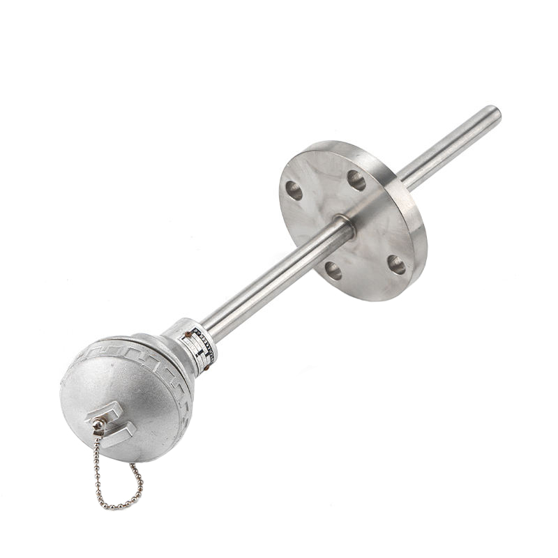 Thermoelement mit beweglichem Flansch