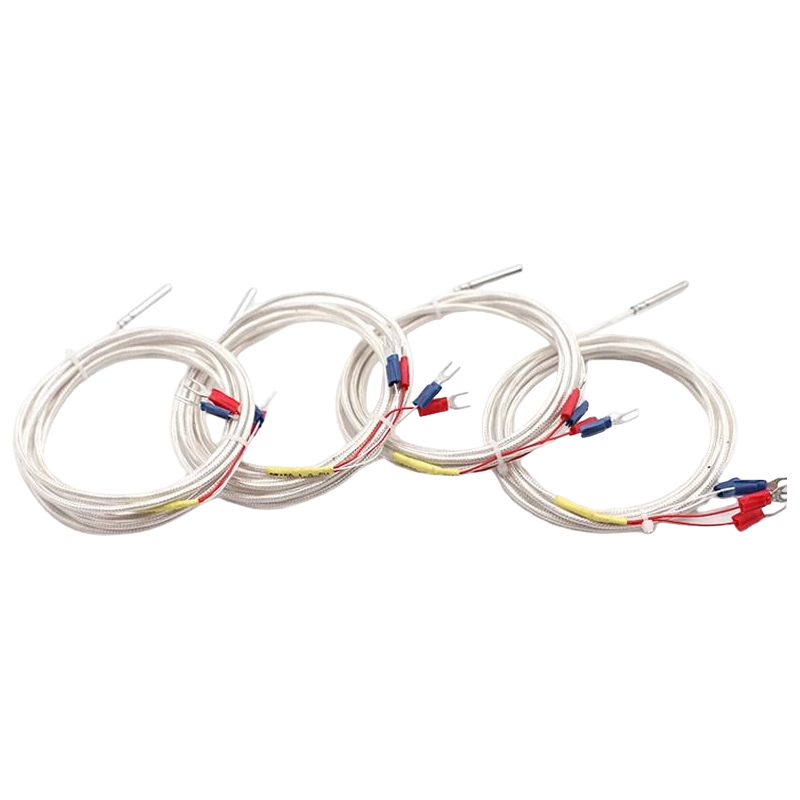 Industrieller PT100 RTD-Temperatursensor, 3-Draht-Platin-Thermistor, 50-mm-Thermoelementsonde