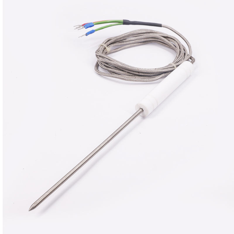PT1000 PT100 NTC Lebensmitteltauglicher Sondentemperatursensor Edelstahlsonden-Thermoelement für Fleischgrills und Öfen