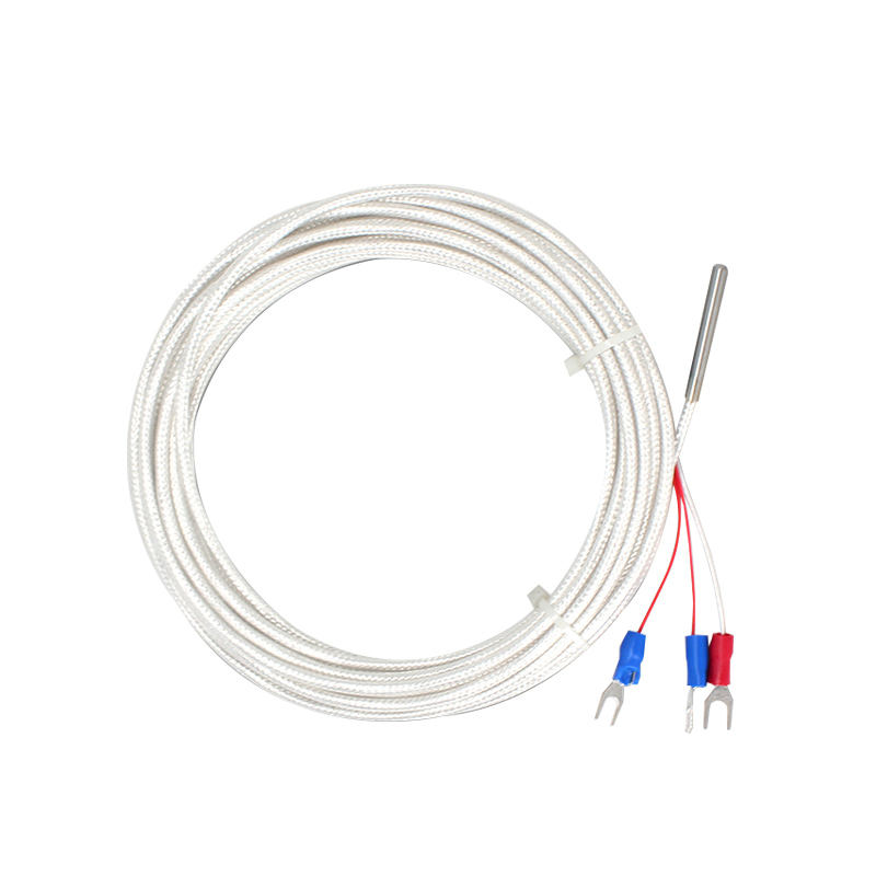 WZP-035 PT100 Sonde 5 × 35 mm Kabel 1–20 m Platin-Widerstandsthermometer RTD Korrosionsbeständiger wasserdichter Korrosionsschutz-Temperatursensor