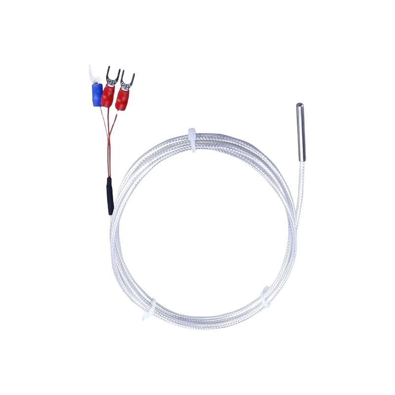 Industrieller PT100 RTD-Temperatursensor, 3-Draht-Platin-Thermistor, 50-mm-Thermoelementsonde