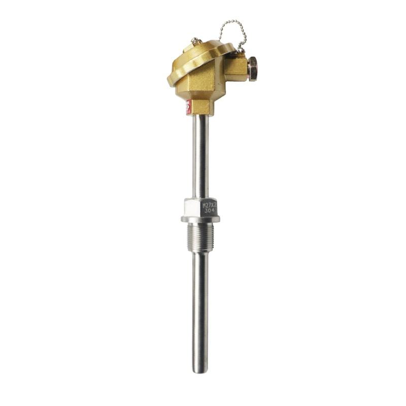 Isoliertes, wasserdichtes, verschleißfestes Thermoelement aus Edelstahl, 1800 °C K-Typ-Thermoelement, PT100 RTD-Typ-Sonden-Thermoelement