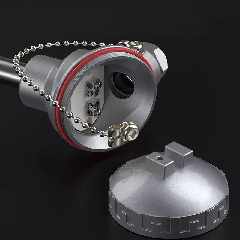Hochtemperatur-Industrieofensensor Edelstahlsonde 1200 °C K-Typ-Thermoelementsensor