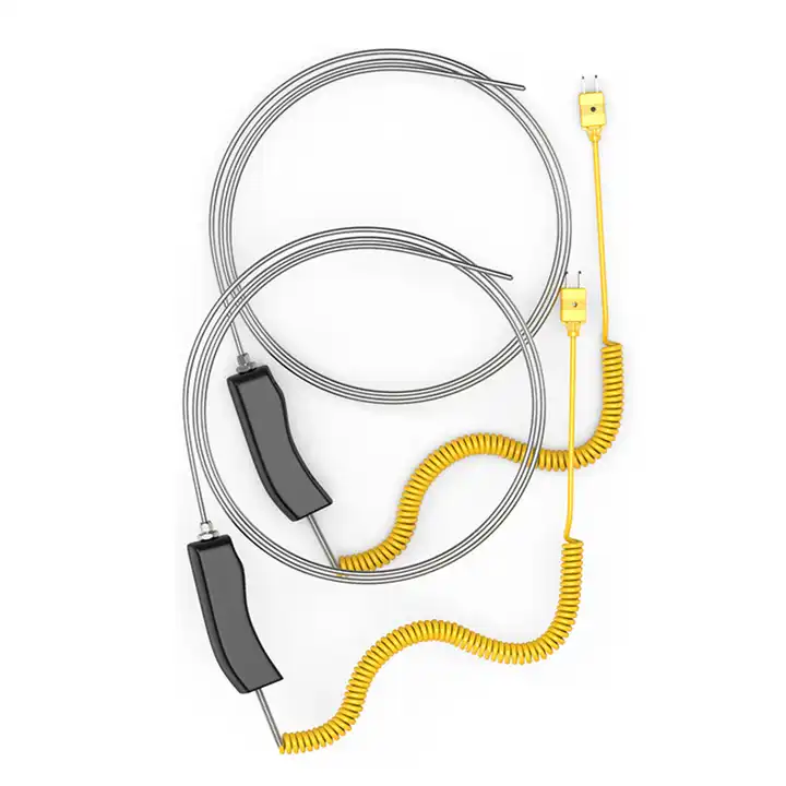 Zertifizierter tragbarer Thermoelement-Temperatursensor vom Typ PT100K, flexible Thermoelement-Messsonde