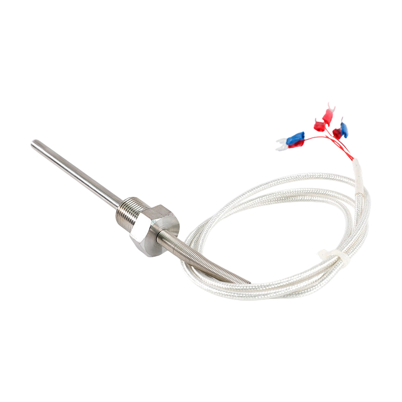 Direkt ab Werk – 200 ~ 450 °C Klasse A 316 Rtd Pt100 Temperatursensor Platin-Widerstandsthermometer Sonde 1/2 Zoll Gewindethermometer