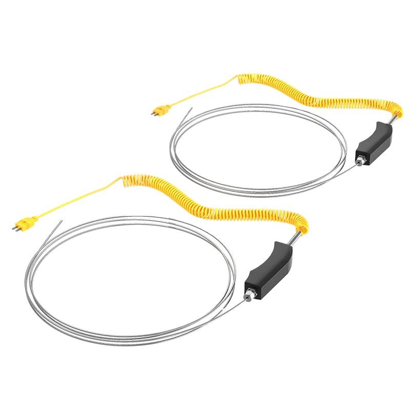Zertifizierter tragbarer Thermoelement-Temperatursensor vom Typ PT100K, flexible Thermoelement-Messsonde