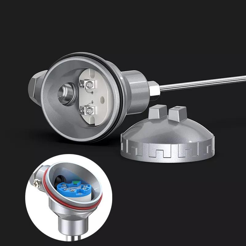 Hochtemperatur-Industrieofensensor Edelstahlsonde 1200 °C K-Typ-Thermoelementsensor