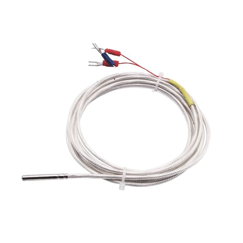 WZP-035 PT100 Sonde 5 × 35 mm Kabel 1–20 m Platin-Widerstandsthermometer RTD Korrosionsbeständiger wasserdichter Korrosionsschutz-Temperatursensor